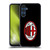 AC Milan Crest Full Colour Black Soft Gel Case for Samsung Galaxy A15 & MagSafe