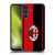 AC Milan Crest Red And Black Soft Gel Case for Samsung Galaxy A15 & MagSafe