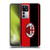 AC Milan Crest Red And Black Soft Gel Case for Xiaomi 12T 5G / 12T Pro 5G / Redmi K50 Ultra 5G