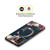 Nature Magick Floral Monogram Gold Navy Letter G Soft Gel Case for Samsung Galaxy S24+ 5G