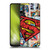 Superman DC Comics Comicbook Art Oversized Logo Soft Gel Case for Motorola Moto G82 5G