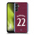 West Ham United FC 2023/24 Players Home Kit Saïd Benrahma Soft Gel Case for Samsung Galaxy M14 5G