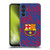 FC Barcelona Crest Patterns Glitch Soft Gel Case for Samsung Galaxy A15