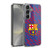 FC Barcelona Crest Patterns Glitch Soft Gel Case for Samsung Galaxy S24 5G & MagSafe