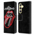 The Rolling Stones Licks Collection Neon Leather Book Wallet Case Cover For Samsung Galaxy S24 5G