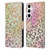 Monika Strigel Dreamland Gold Leopard Leather Book Wallet Case Cover For Samsung Galaxy S24+ 5G
