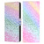 Monika Strigel Glitter Collection Unircorn Rainbow Leather Book Wallet Case Cover For Samsung Galaxy S23 FE 5G