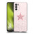Monika Strigel Glitter Star Pastel Rose Pink Soft Gel Case for Motorola Moto G82 5G