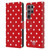 Animal Club International Patterns Polka Dots Red Leather Book Wallet Case Cover For Samsung Galaxy S24 Ultra 5G