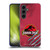 Jurassic Park Logo Red Claw Soft Gel Case for Samsung Galaxy S24+ 5G