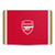 Arsenal FC 2023/24 Crest Kit Home Vinyl Sticker Skin Decal Cover for Apple MacBook Pro 15.4" A1707/A1990