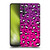 Grace Illustration Animal Prints Pink Leopard Soft Gel Case for Motorola Moto G82 5G