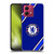 Chelsea Football Club Crest Stripes Soft Gel Case for Motorola Moto G84 5G