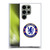 Chelsea Football Club Crest Plain White Soft Gel Case for Samsung Galaxy S24 Ultra 5G