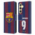 FC Barcelona 2023/24 Players Home Kit Robert Lewandowski Leather Book Wallet Case Cover For Samsung Galaxy S24 5G