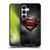 Justice League Movie Superman Logo Art Man Of Steel Soft Gel Case for Samsung Galaxy S24 5G