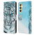 Aimee Stewart Animals White Tiger Leather Book Wallet Case Cover For Samsung Galaxy S23 FE 5G