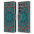 Aimee Stewart Mandala Moroccan Sea Leather Book Wallet Case Cover For Samsung Galaxy S24 Ultra 5G