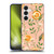 Anis Illustration Graphics Elderflower Orange Pastel Soft Gel Case for Samsung Galaxy S24 5G