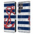 Paul Brent Nautical Westerly Anchor Red Leather Book Wallet Case Cover For Samsung Galaxy S24 Ultra 5G