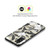 Anis Illustration Magnolias Grey Beige Soft Gel Case for Samsung Galaxy M54 5G