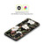 Anis Illustration Magnolias Pattern Black Soft Gel Case for Samsung Galaxy S24+ 5G