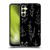 Anis Illustration Wildflowers Black Soft Gel Case for Samsung Galaxy A24 4G / Galaxy M34 5G