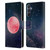 Cosmo18 Space Pink Moon Leather Book Wallet Case Cover For Samsung Galaxy A15