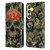 Alchemy Gothic Skull Camo Skull Leather Book Wallet Case Cover For Samsung Galaxy S24 5G