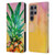 Mai Autumn Paintings Ombre Pineapple Leather Book Wallet Case Cover For Samsung Galaxy S24 Ultra 5G