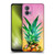 Mai Autumn Paintings Ombre Pineapple Soft Gel Case for Motorola Moto G73 5G