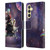 Random Galaxy Space Llama Unicorn Space Ride Leather Book Wallet Case Cover For Samsung Galaxy S23 FE 5G