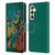 David Lozeau Colourful Art Three Female Leather Book Wallet Case Cover For Samsung Galaxy S23 FE 5G