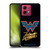 Wonder Woman 1984 Logo Art Neon Soft Gel Case for Motorola Moto G84 5G