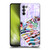 Artpoptart Animals Purple Zebra Soft Gel Case for Motorola Moto G82 5G