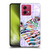 Artpoptart Animals Purple Zebra Soft Gel Case for Motorola Moto G84 5G
