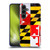 Artpoptart Flags Maryland Soft Gel Case for Samsung Galaxy S24+ 5G