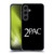 Tupac Shakur Logos Serif Soft Gel Case for Samsung Galaxy S24+ 5G