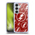 The Flash TV Series Logos Pattern Soft Gel Case for Samsung Galaxy S24 5G