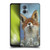 Ash Evans Animals Dandelion Fox Soft Gel Case for Motorola Moto G73 5G