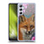 Ash Evans Animals Fox Peonies Soft Gel Case for Samsung Galaxy M54 5G