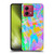 Suzan Lind Marble Abstract Rainbow Soft Gel Case for Motorola Moto G84 5G