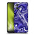 Suzan Lind Marble 2 Dark Violet Soft Gel Case for Motorola Moto G73 5G