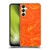 Suzan Lind Marble 2 Honey Orange Soft Gel Case for Samsung Galaxy A24 4G / Galaxy M34 5G