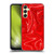 Suzan Lind Marble 2 Red Soft Gel Case for Samsung Galaxy A24 4G / Galaxy M34 5G