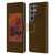 Lantern Press Man Cave Masculine Leather Book Wallet Case Cover For Samsung Galaxy S24 Ultra 5G
