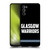 Glasgow Warriors Logo Text Type Black Soft Gel Case for Motorola Moto G82 5G