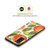 Haley Bush Pattern Painting Orange Splash Soft Gel Case for Samsung Galaxy M14 5G