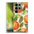 Haley Bush Pattern Painting Orange Splash Soft Gel Case for Samsung Galaxy S24 Ultra 5G