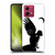 LouiJoverArt Black And White Angel Soft Gel Case for Motorola Moto G84 5G
